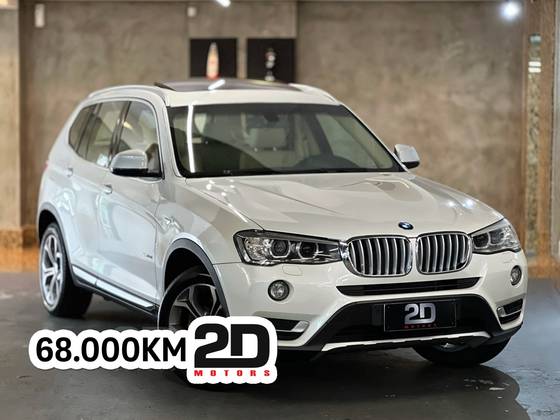 BMW X3 2.0 20I X LINE 4X4 16V GASOLINA 4P AUTOMÁTICO